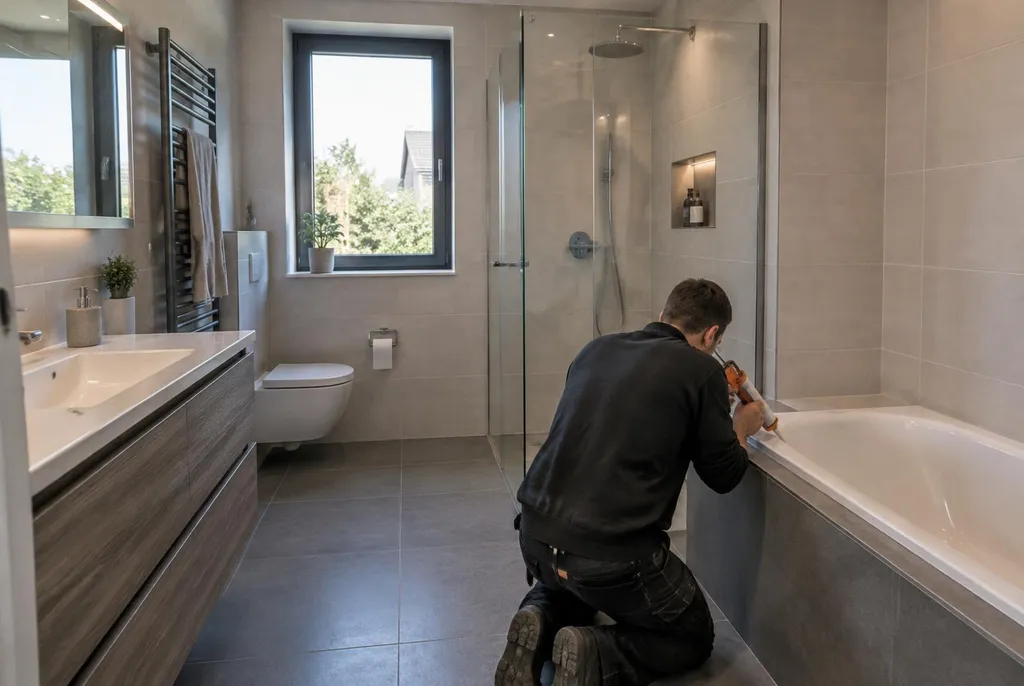Kitbedrijf Rhenen – badkamer kit vervangen bij de douche